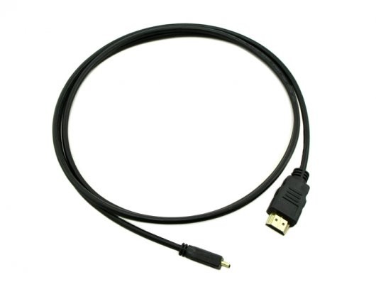 HDMI Male to Micro HDMI Male Cable - 1.5m