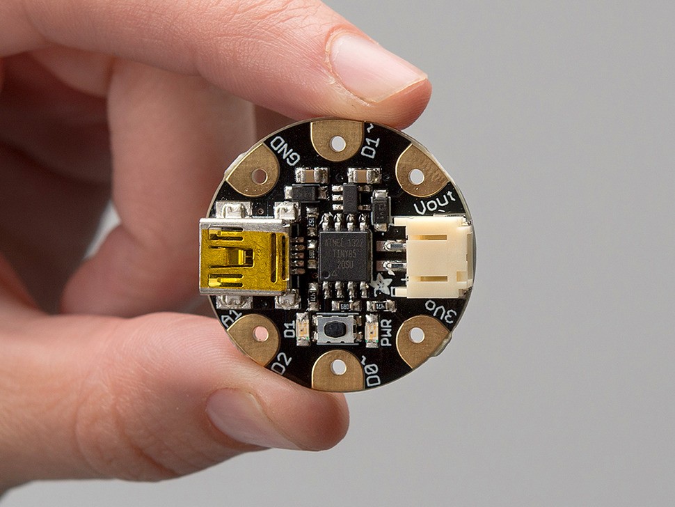 Adafruit GEMMA - Miniature wearable electronic platform