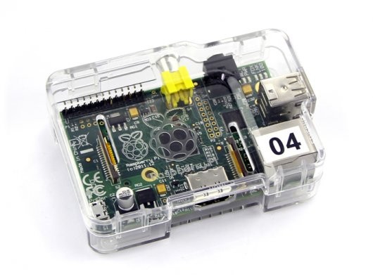 Raspberry Pi Clear PS Enclosure for Model B