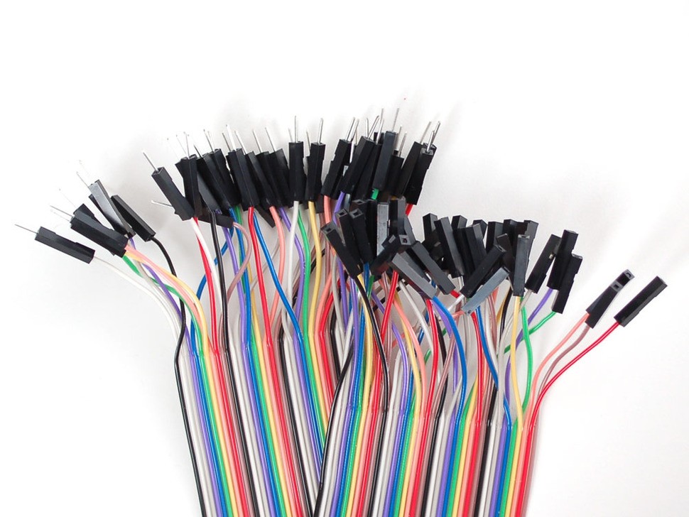 Premium Female/Male 'Extension' Jumper Wires - 40 x 3" (75mm)