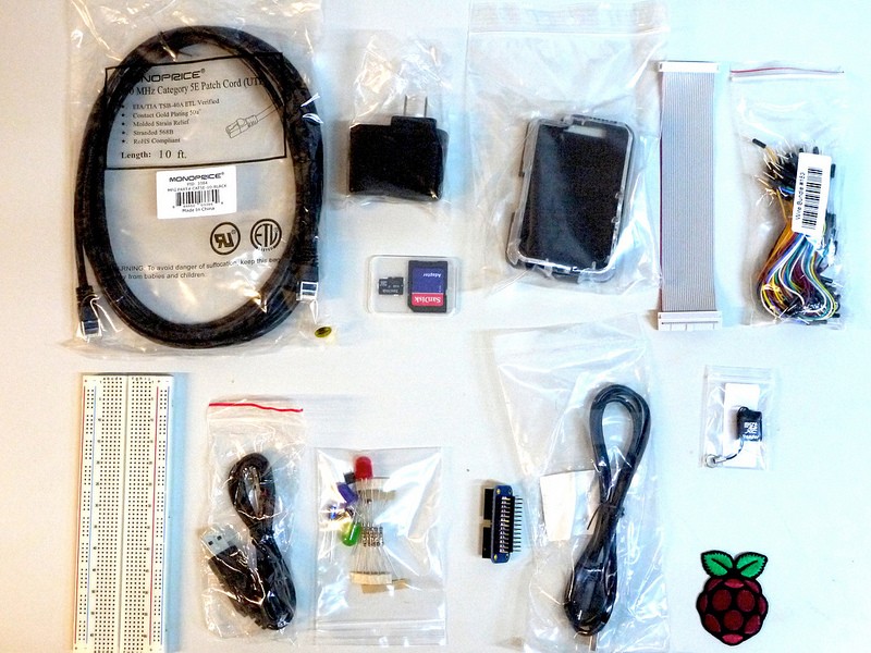 Raspberry Pi starter pack (Does not include Raspberry Pi)