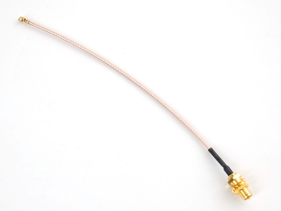 RP-SMA to uFL/u.FL/IPX/IPEX RF Adapter Cable