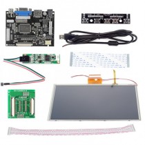 HDMI/VGA Digital 9" 9 Inch Touch Screen LCD+Driver Board for Raspberry Pi