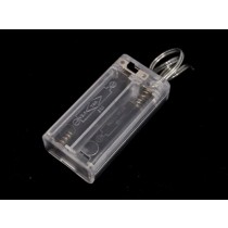 2 x AA Battery Holder with On/Off Switch and Slider Cover