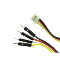 Grove - 4 pin Male Jumper to Grove 4 pin Conversion Cable (5 PCs per Pack)