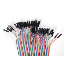Premium Female/Male 'Extension' Jumper Wires - 40 x 3" (75mm)