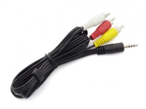 3.5 mm Jack to 3 RCA Adapter Cable - 150mm