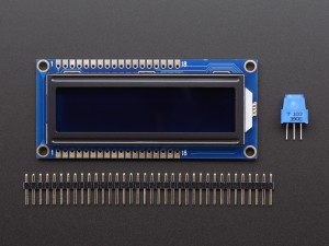 RGB backlight negative LCD 16x2 + extras