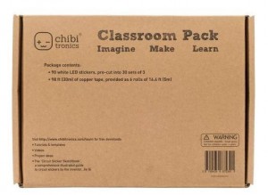 Chibitronics Circuit Stickers (White) Classroom Pack