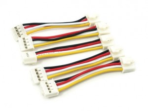 Grove - Universal 4 Pin Buckled 5cm Cable (5 PCs Pack)