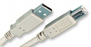Usb Cable A-B, 1.3M